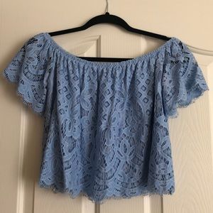 Off The Shoulder Crop Top